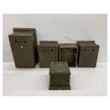 Five Vintage Telephone Boxes … with Wiring Diagrams