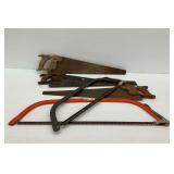 Group of Various Hand Saws
