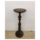 Wooden Plant Stand with Round Top