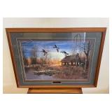 Jim Hansel Signed and Framed Print 'Passing Through'