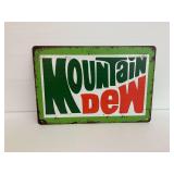 Mountain Dew Soda Restaurant Metal Sign … 8 x 12 Inches