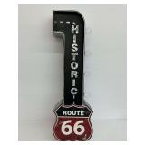 Historic Route 66 LED Sign...works