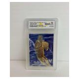 Kobe Bryant Rookie Card Sky Background 1996 Skybox Ex 2000 23K Gold Basketball Card