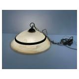 Glass Shade Hanging Lamp…works