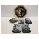 Wildlife Collector Plates with Certificates of Authenticity
