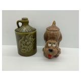 Two Vintage McCoy Cookie Jars