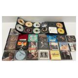 Music Compact Discs with Cases