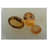 Faceted Citrine Gemstones...2.40 carats