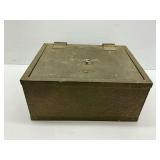Metal Strong Box with Handle...see description