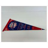 Sandberg and Boggs Baseball Hall of Fame Induction Pennant