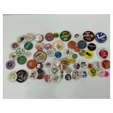 Pin Back Button Group