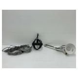 Hanging Light and Lamp...both work