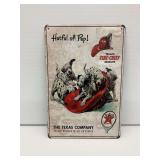 Texaco Company Fire Chief Gasoline Metal Sign … 8 x 12 in.