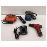 Three Power Tools Including Black and Decker Jigsaw...all work