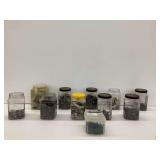 Jars with Fasteners and Drywall Screws