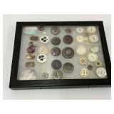 Mother of Pearl and Abalone Buttons