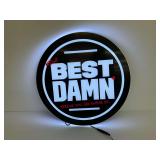 Best Damn Brews Lighted Advertising Sign…Working
