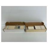 Two Boxes of Baseball Cards