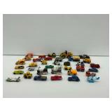 Group of Diecast Toy Vehicles