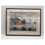 Charles L. Peterson Print Titled "All Aboard !"