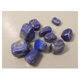Ten Lapis Lazuli Tumbled Stones