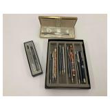 Pens Including Parker and Coca-Cola