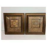 Two Paragon Picture Gallery Tile Art Wall Hangings