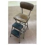Cosco Chrome Step Stool Chair