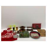 Barware and Other Items Including Rheingold Tray, Dewar