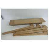 Wooden Shelf Components