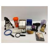 Household and Sundries Group with Blood Pressure Monitor, Hair Dryer, and More