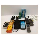 Group with Radios, Scanner, Lloyd Lamp and More