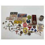 Patches, Pins, Jewelry, License Plates, and Harry Potter Watch