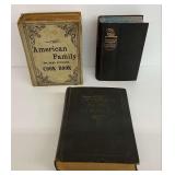 Three Books Including American Family Pure Food Cook Book