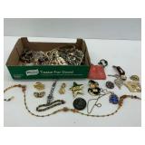 Various Jewelry with Costume Pieces and Wrist Watches