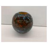 Multicolor Art Glass Vase
