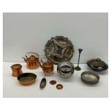 Various Metal and Copper Items