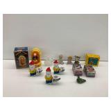 Collectibles Group with Clown Bank, and Oliver and Company Items