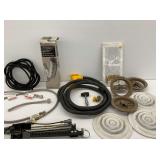 Plumbing and HVAC Components with Vent and Stainless Steel Faucet Connectors