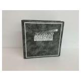 Trading Card Binder with Baseball Cards