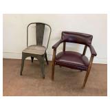 Two Different Style Chairs
