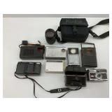 Cameras and Radios with a Kodak Camera Bag