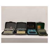 Four Typewriters Including Three Electric Models