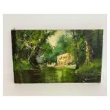 River Scene Painting