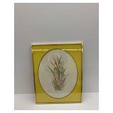 Framed Floral Bouquet Print