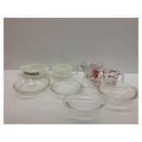 Pyrex Bowls and Measuring Cups