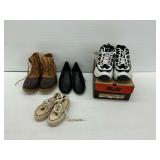 Assorted Footwear Including L L Bean Boots