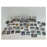 Topps Chrome and Topps Finest Baseball Trading Cards with Autographs and Boxes
