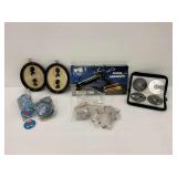 Oval Framed Silhouettes, Pistol Crossbow, Compact Discs, and More