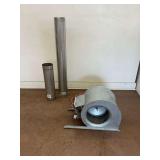 Heater Blower Motor with Ductwork